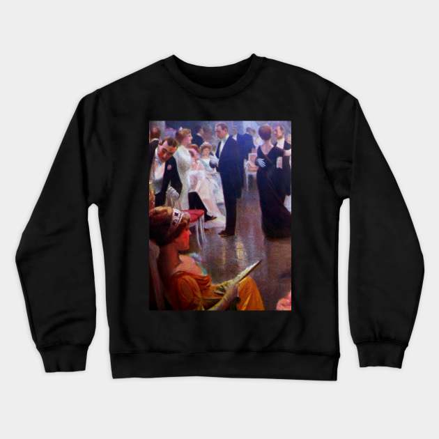 Alone at the Ball Crewneck Sweatshirt by Gilded Age